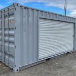 Contentor de 20 pés com porta de enrolar 12