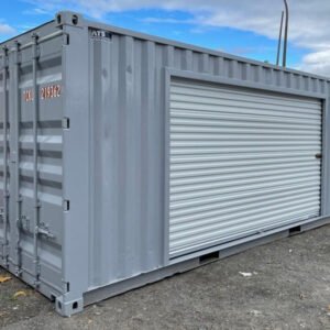 Contentor de 20 pés com porta de enrolar 12