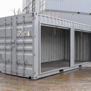 Contentor de 6 metros com 2 portas de enrolar 8