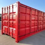 Novo contentor de 20 pés (6 metros) | 20’ OS com abertura lateral – MIIU1500380 vermelho