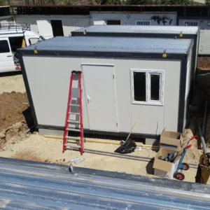 Bungalow de estaleiro de obras de 4x2,4m