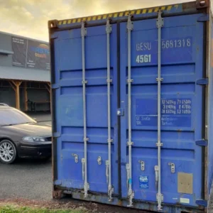 Contentor marítimo High Cube de 40 pés - Última Viagem